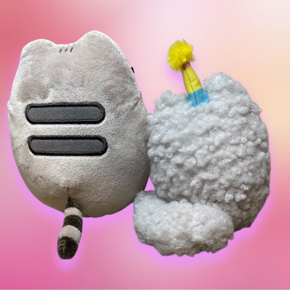 Birthday Pusheen and Stormy by Gund Birthday Special Collector Set Series 1 - Picture 6 of 14